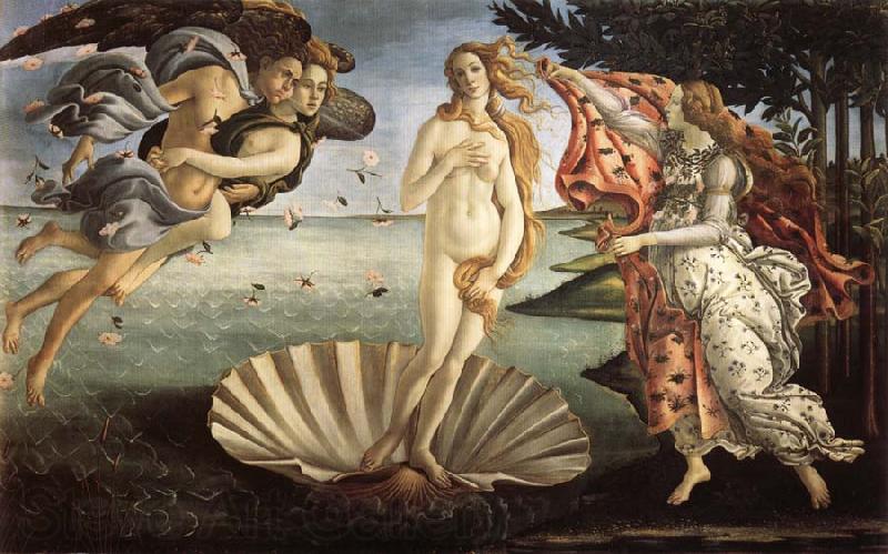Sandro Botticelli Birth of Venus Norge oil painting art